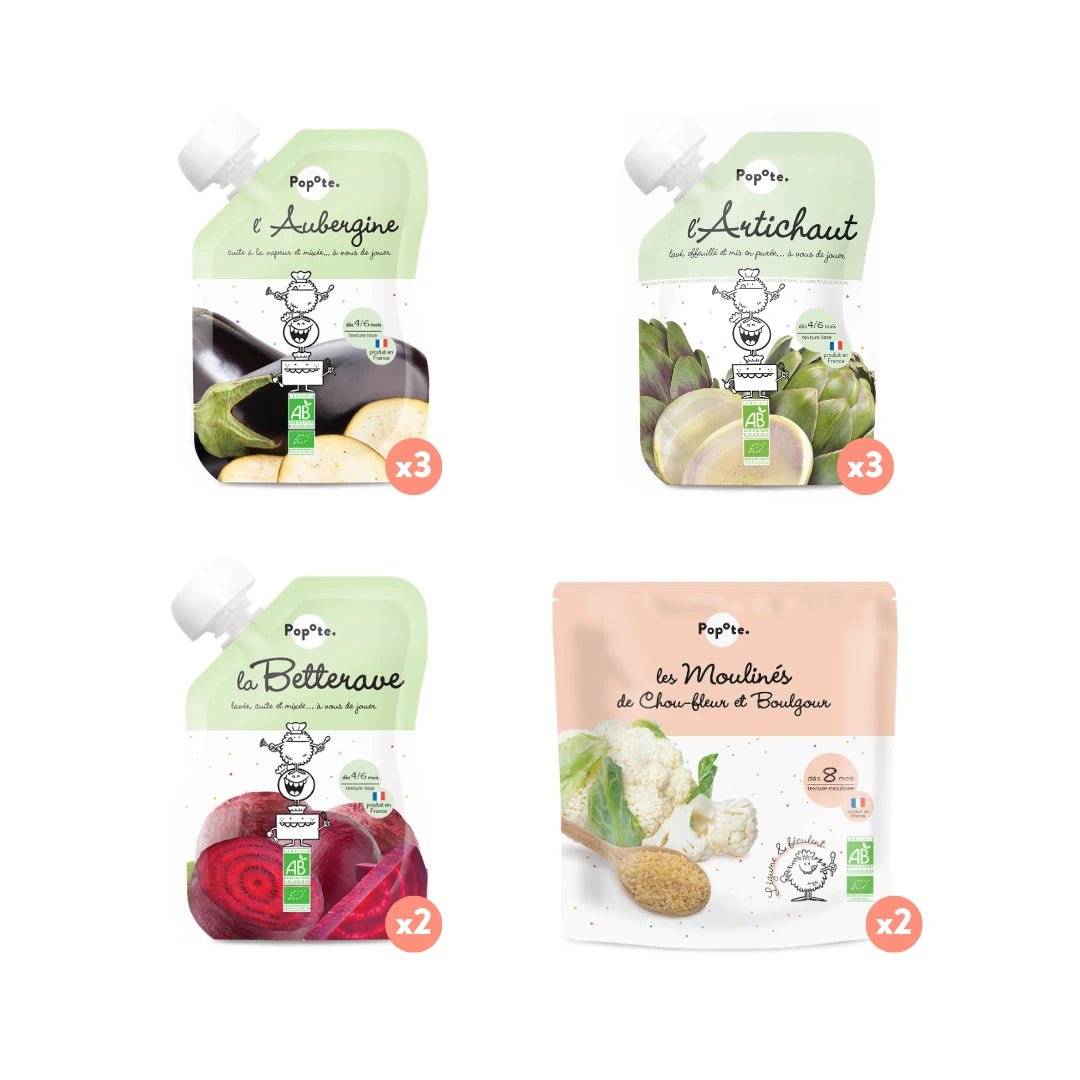 Légumes pour bébés curieux - Popote Bébé