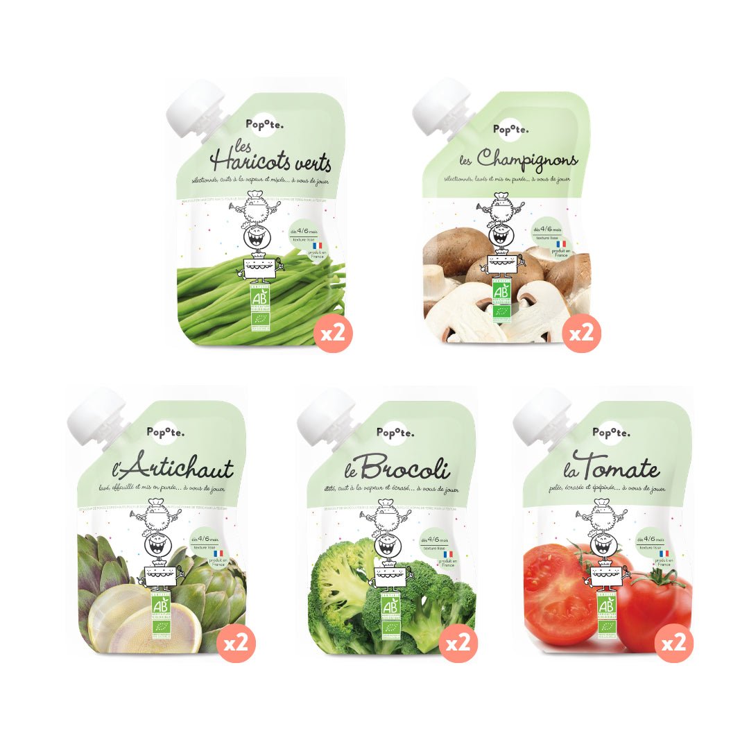 Légumes - le grand classique - Popote Bébé