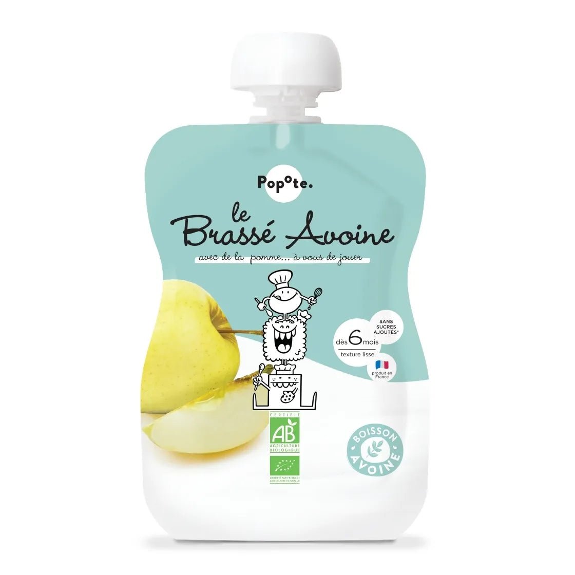 Le Brassé Avoine Pomme - Popote Bébé