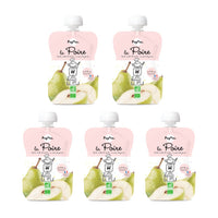 Pack de 5 Popote Poire - Popote Bébé