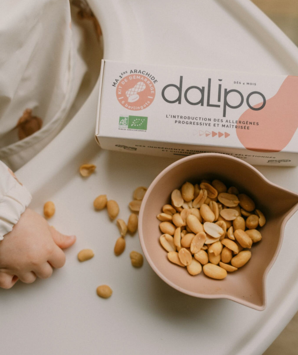 Kit d'intro de l'arachide pour bebe dalipo