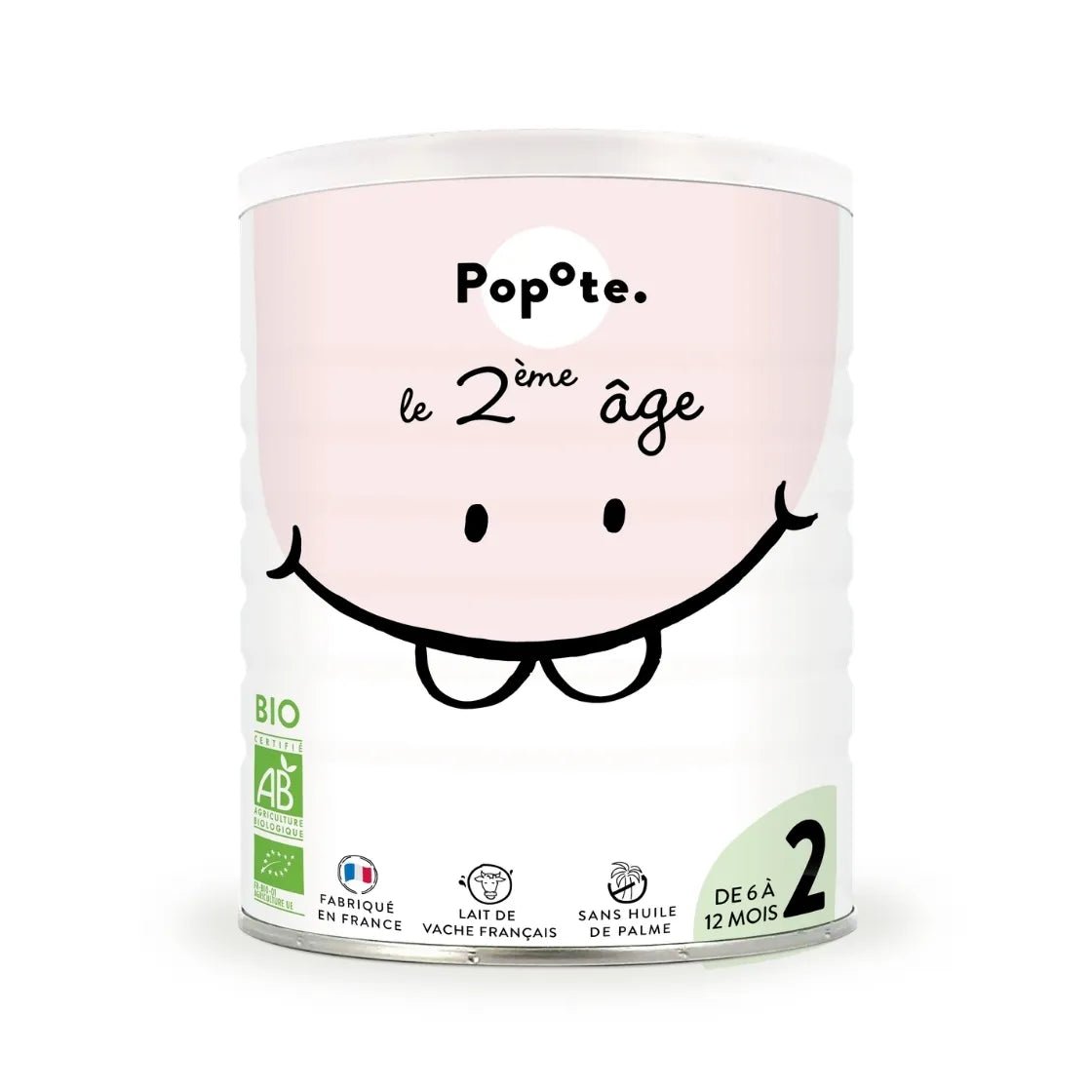 Le Lait 2ème âge 400g - Popote Bébé