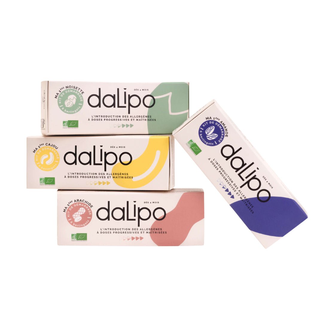 Mon pack d'intro des allergènes Dalipo - Popote Bébé