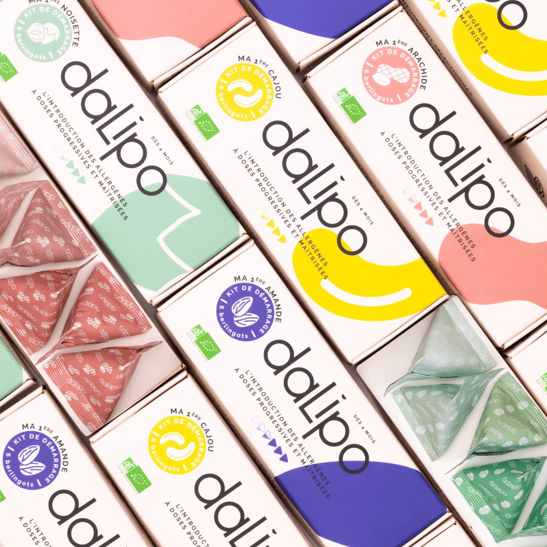 Mon pack d'intro des allergènes Dalipo - Popote Bébé