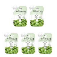 Pack de 5 Popote Haricots verts - Popote Bébé