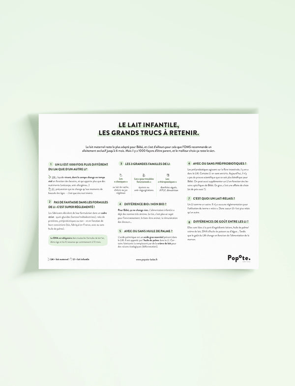 Les grands trucs à retenir